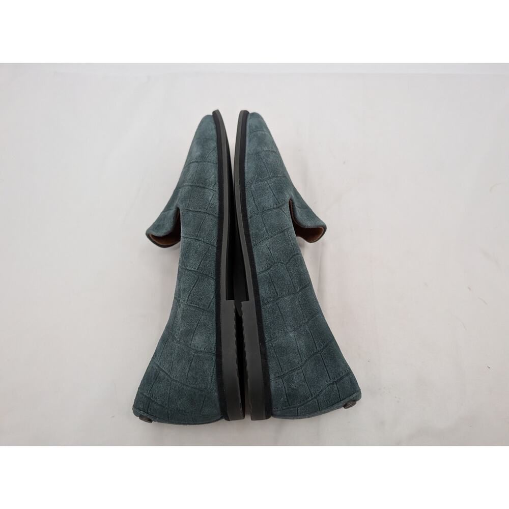 Vionic Willa 2.0 Scarab Suede Leather Green Size 8 Career Office Work Comfort - Picture 5 of 7
